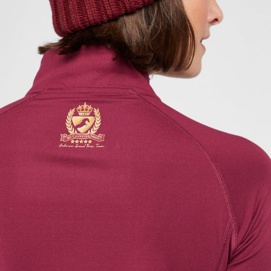 Women's Team Long Sleeved Base Layer Mulberry