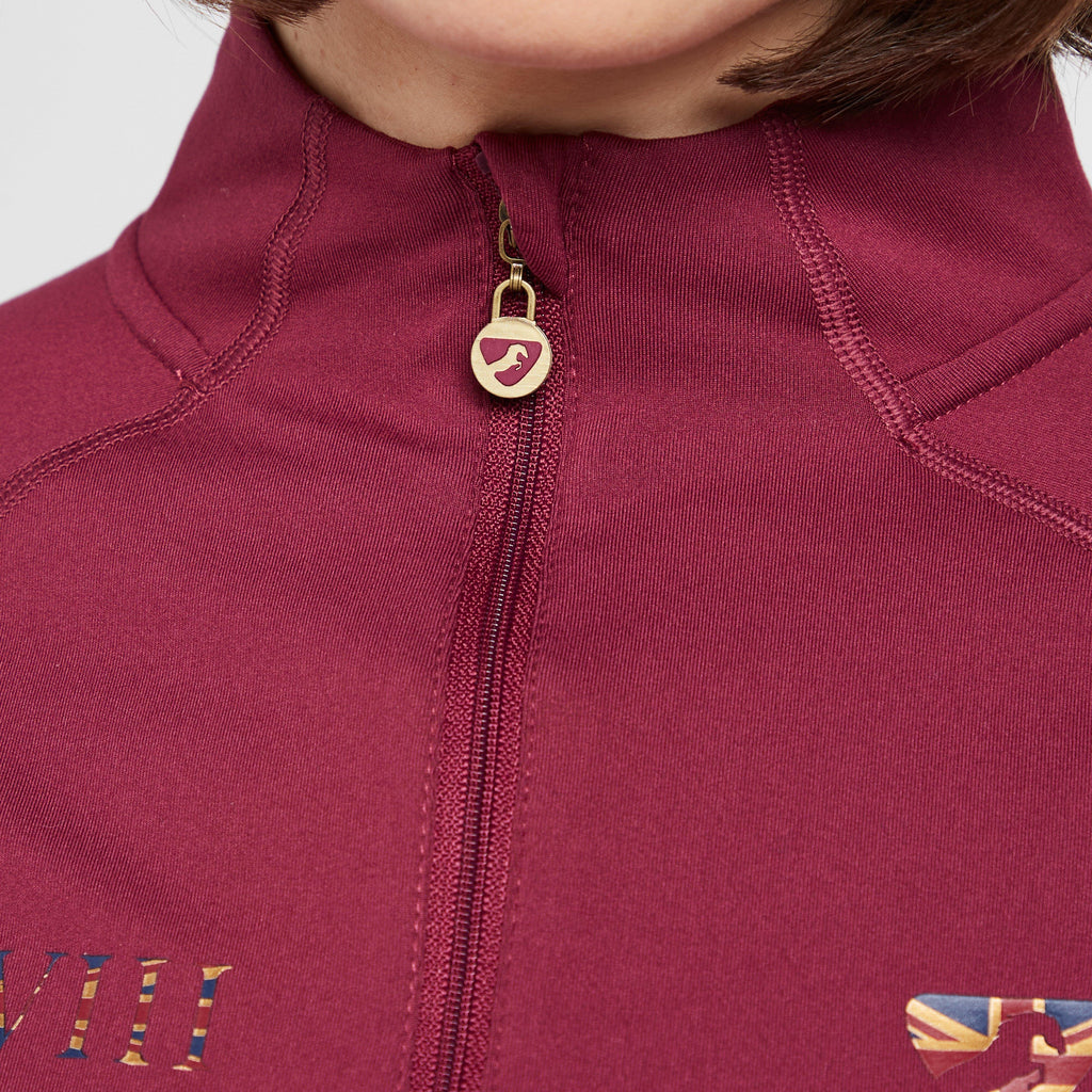 Women's Team Long Sleeved Base Layer Mulberry