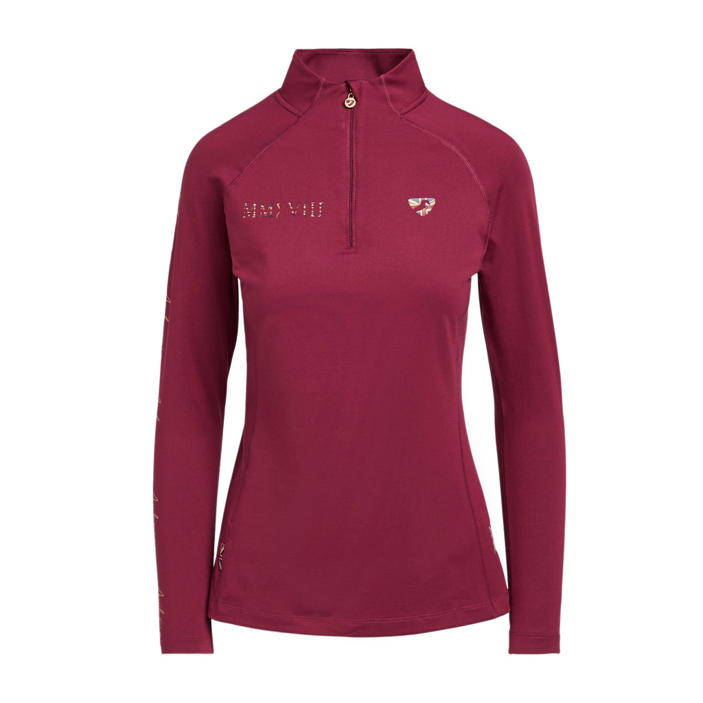 Women's Team Long Sleeved Base Layer Mulberry