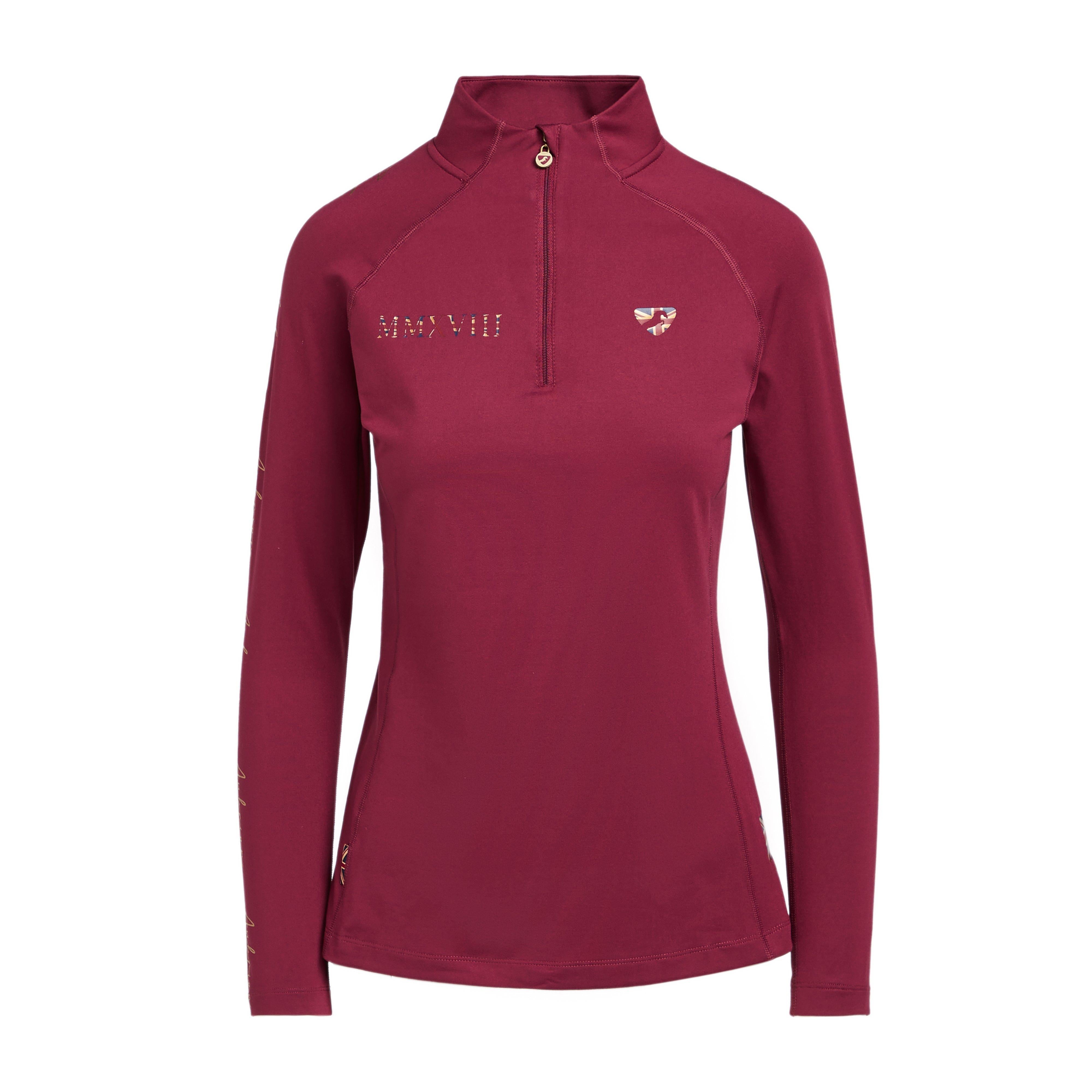 Women's Team Long Sleeved Base Layer Mulberry