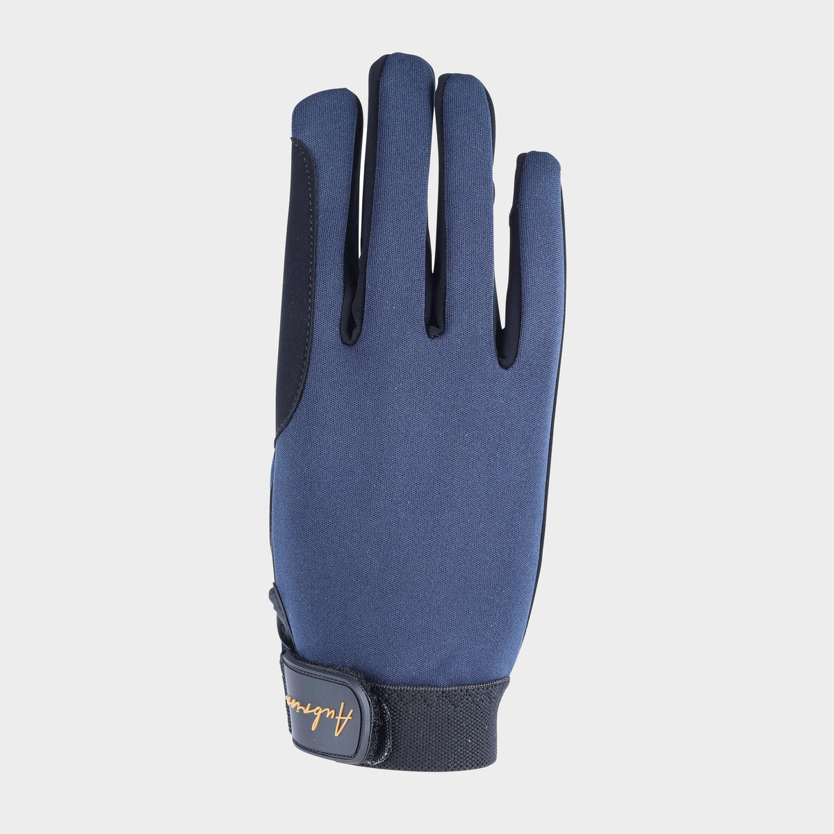 Womens Team Winter Riding Gloves Navy