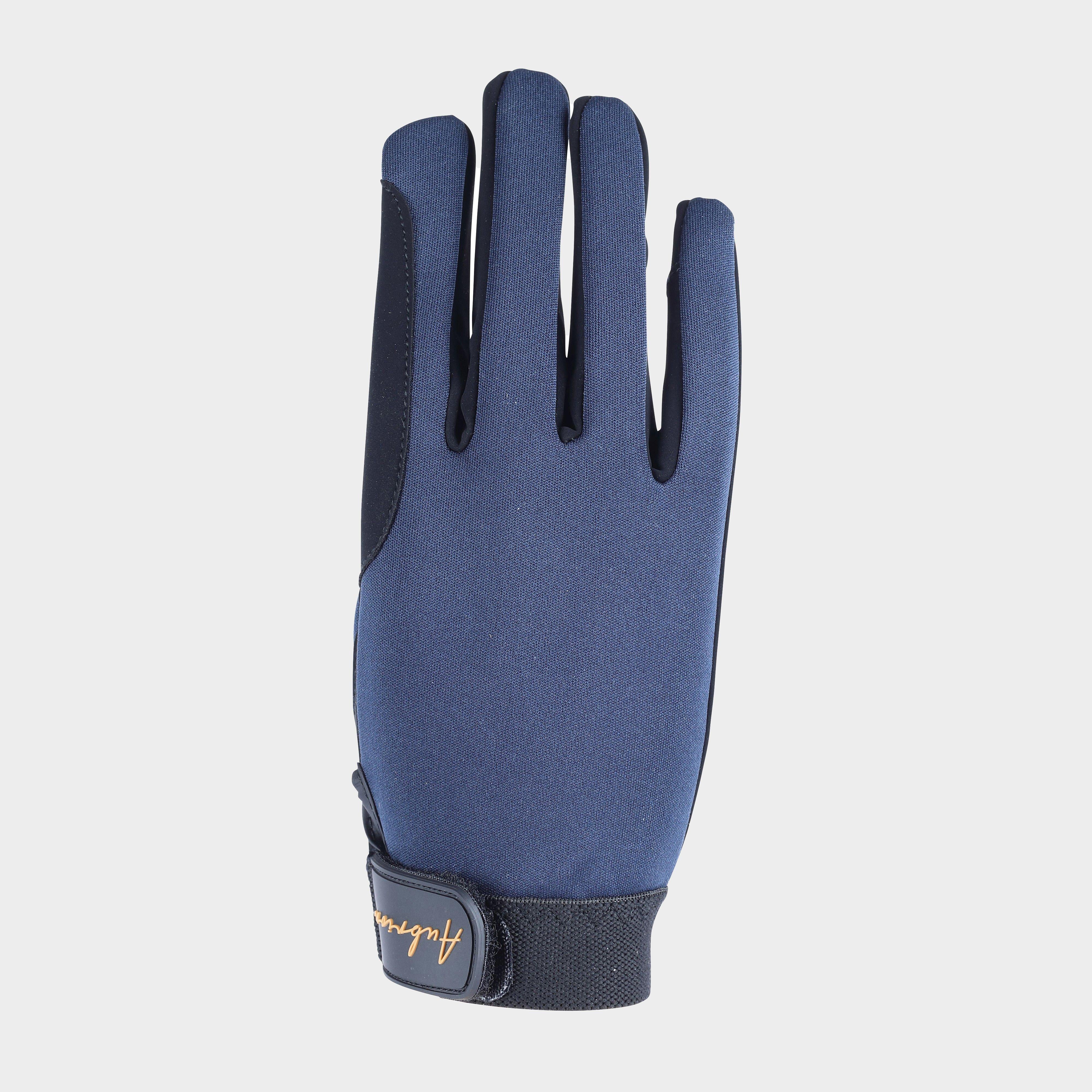 Womens Team Winter Riding Gloves Navy
