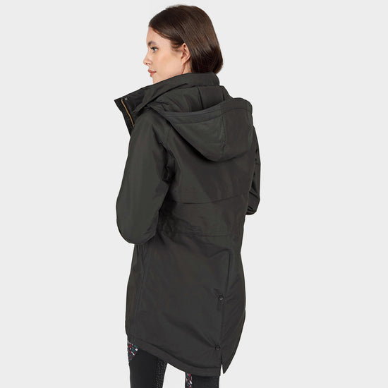 Womens Woodford Coat Charcoal