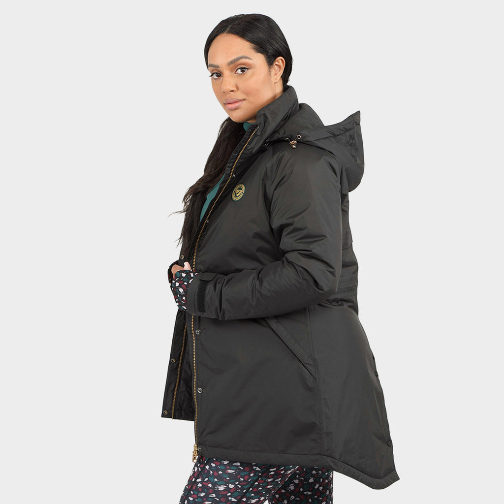 Womens Woodford Coat Charcoal