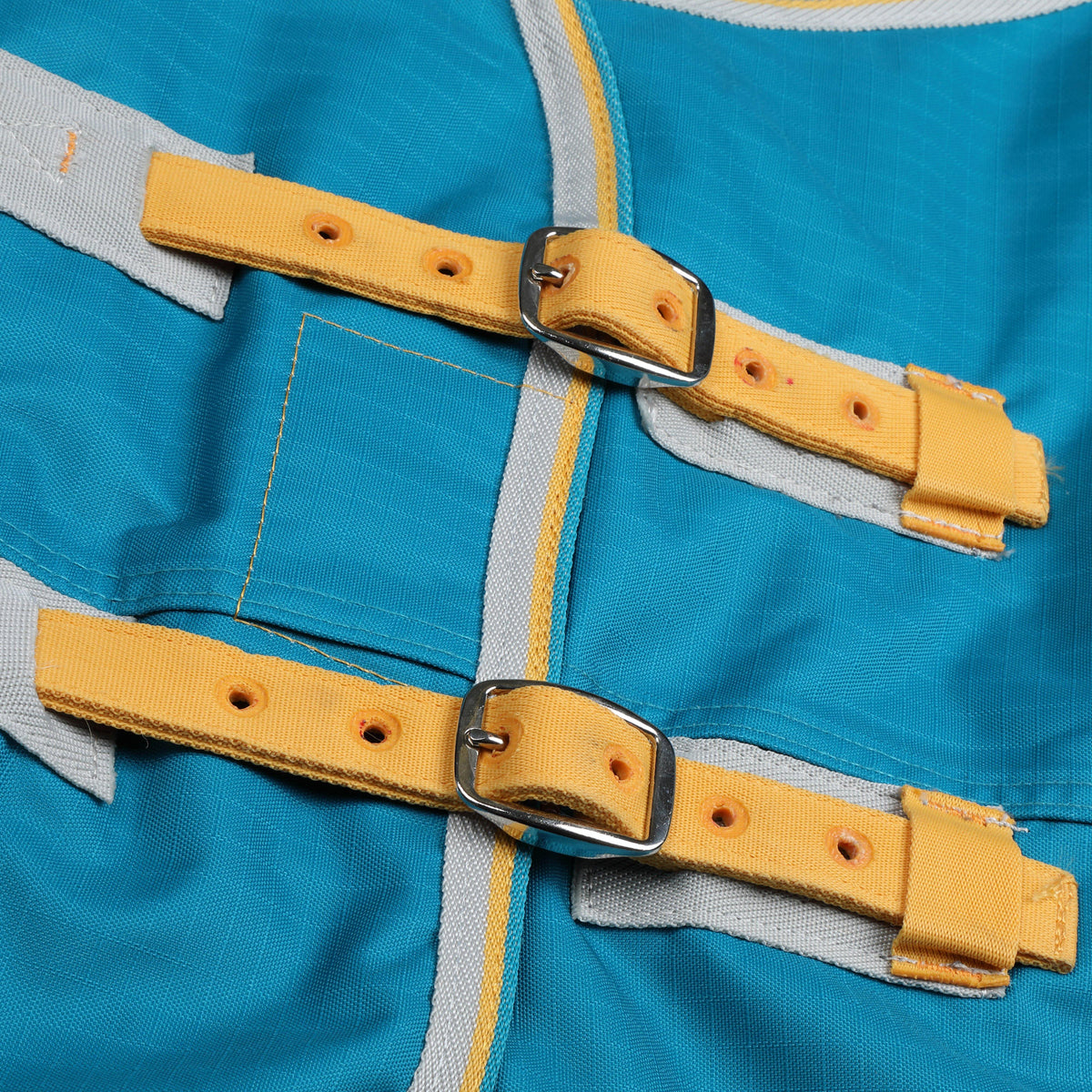 Tempest Original 50g Standard Neck Turnout Rug Navy/Orange.