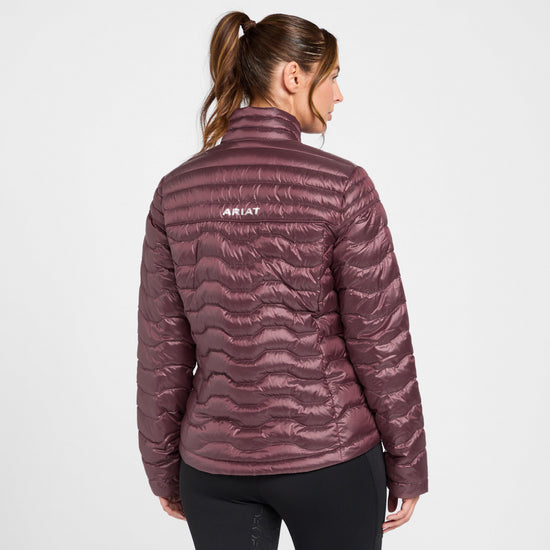 Womens Ideal Down Jacket Iridescent Wild Ginger