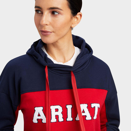 Womens Rabere Team Hoodie Navy