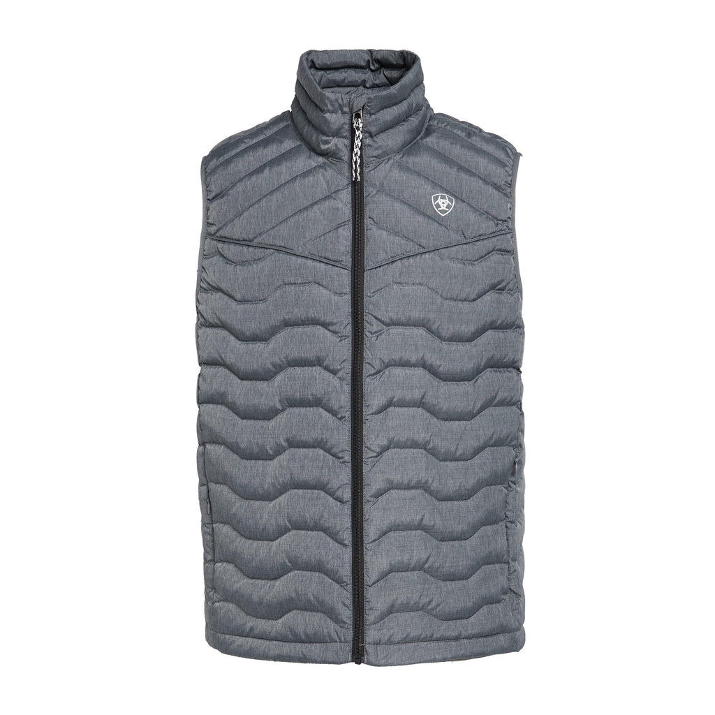 Mens Ideal Down Gilet Charcoal Heather