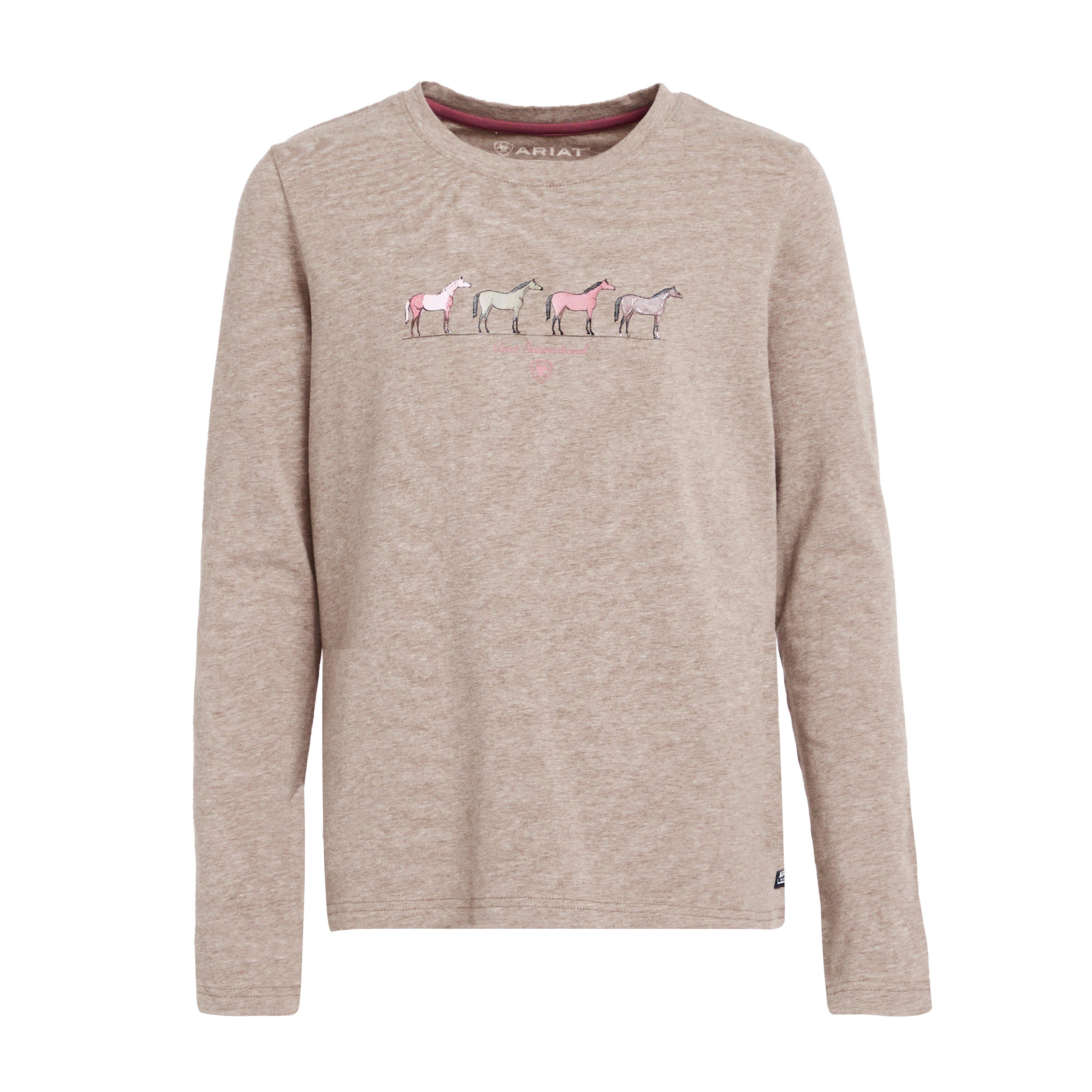 Kids Different Color T-Shirt Banyan Bark Heather