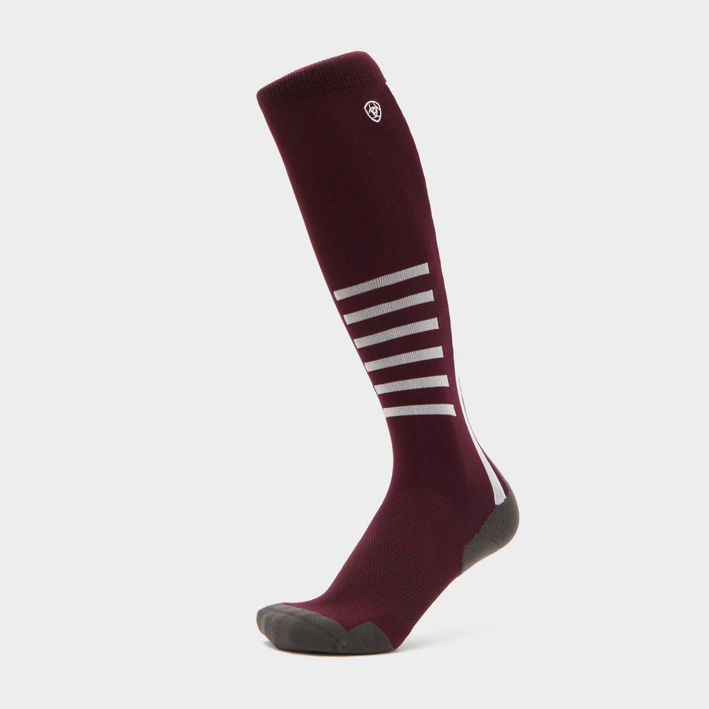 TEK Slimline Performance Socks Mulberry/Ebony