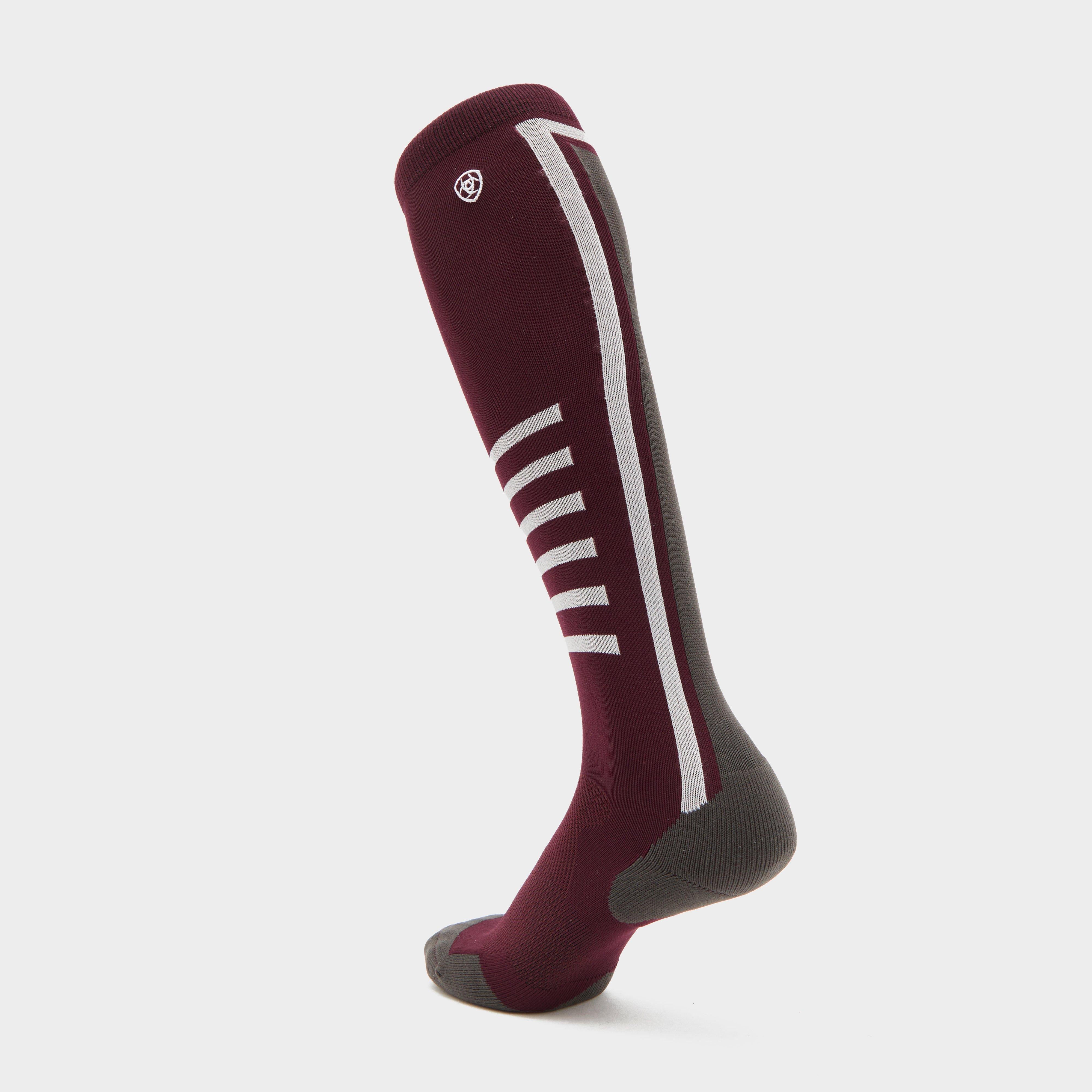 TEK Slimline Performance Socks Mulberry/Ebony