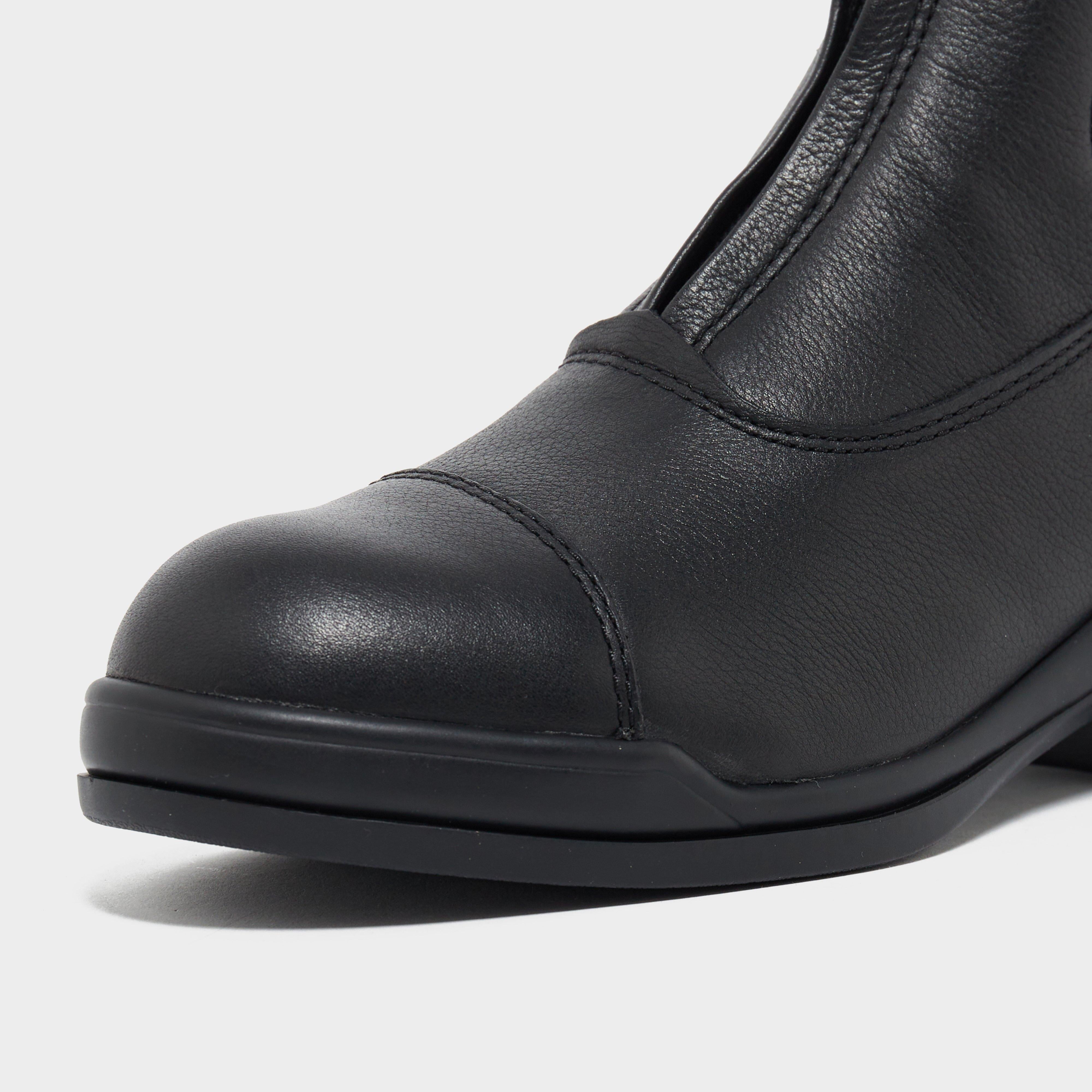 Womens Heritage IV Steel Toe Zip Paddock Boot Black