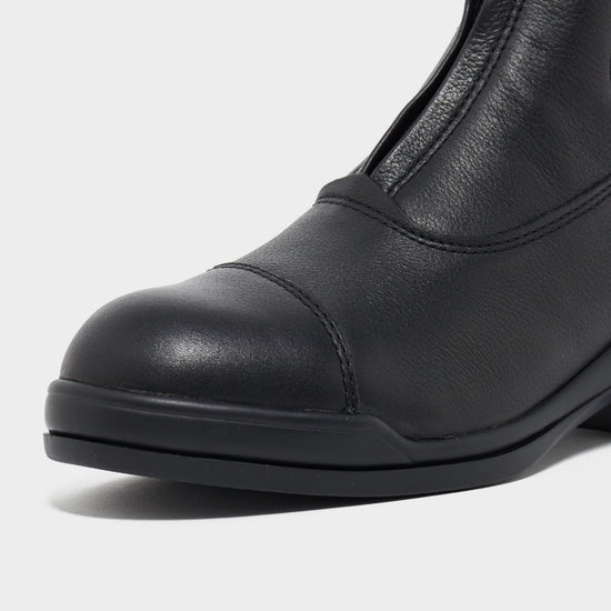 Womens Heritage IV Steel Toe Zip Paddock Boot Black