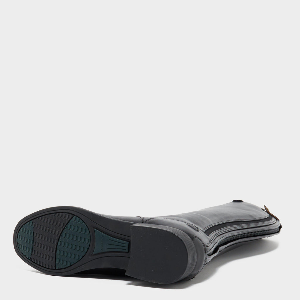 Mens Heritage Contour Field Zip Riding Boot Black