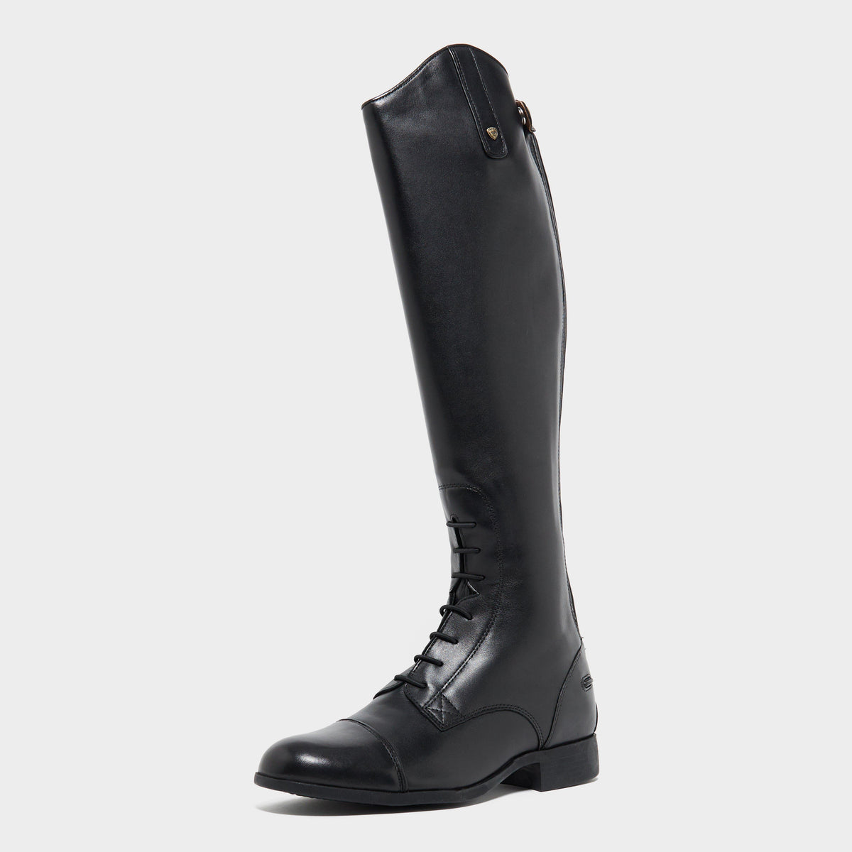 Mens Heritage Contour Field Zip Riding Boot Black