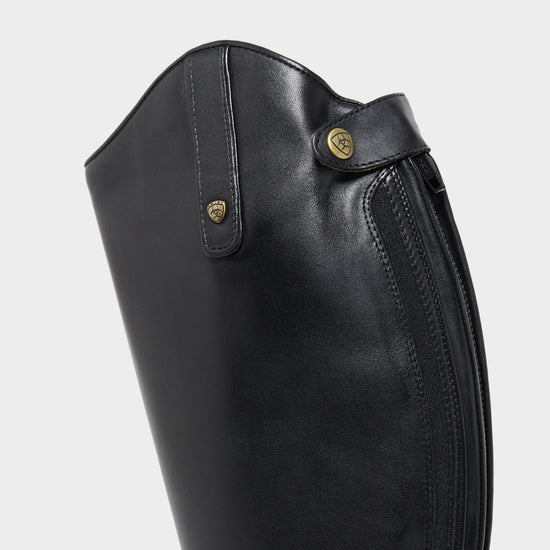 Mens Heritage Contour Field Zip Riding Boot Black