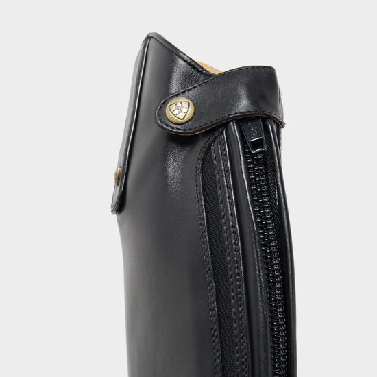 Mens Heritage Contour Field Zip Riding Boot Black