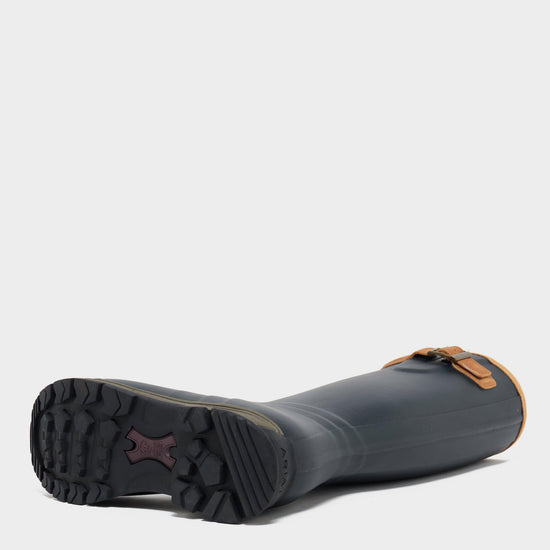 Womens Burford Insulated Wellington Boots Navy