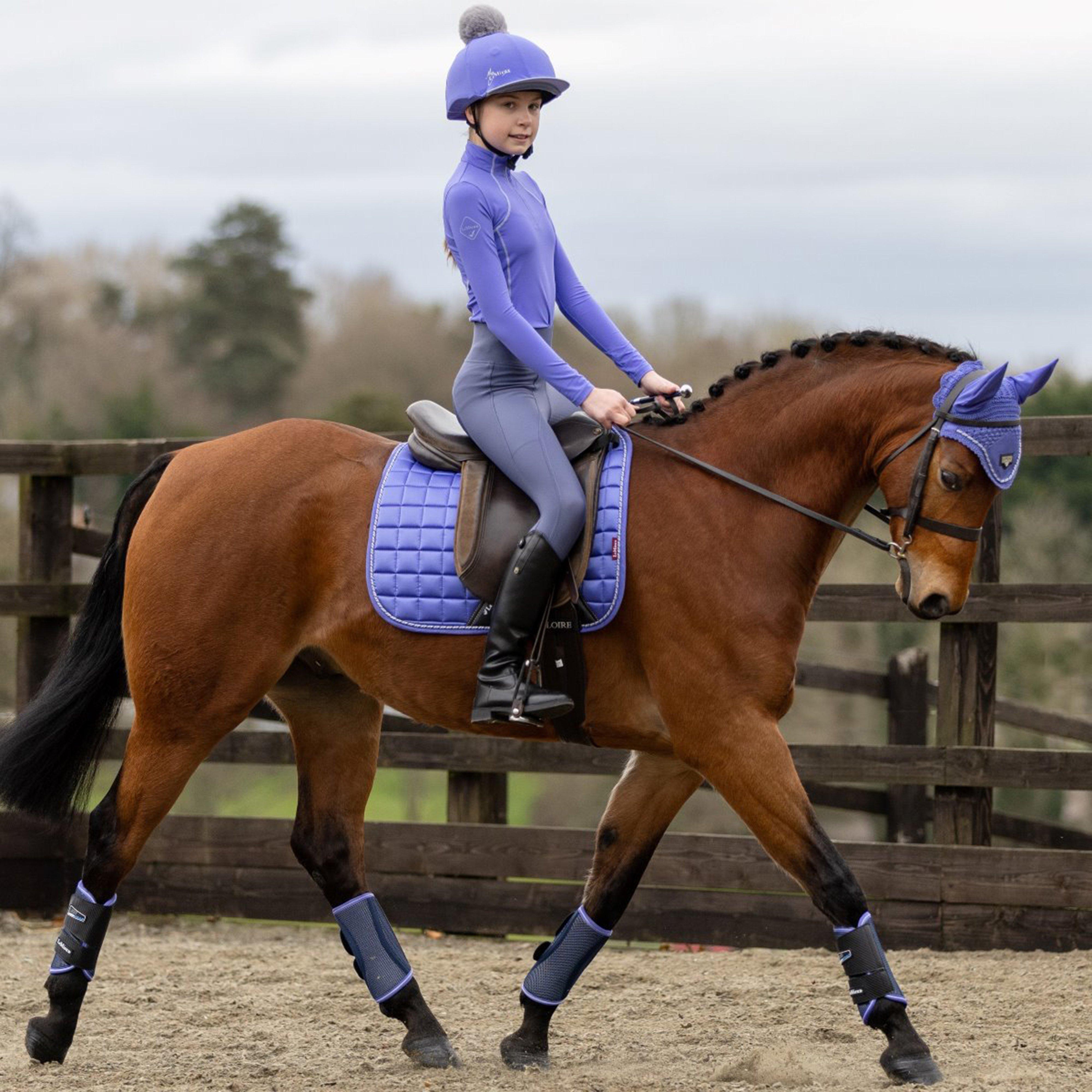 Junior Loire Dressage Pad Bluebell