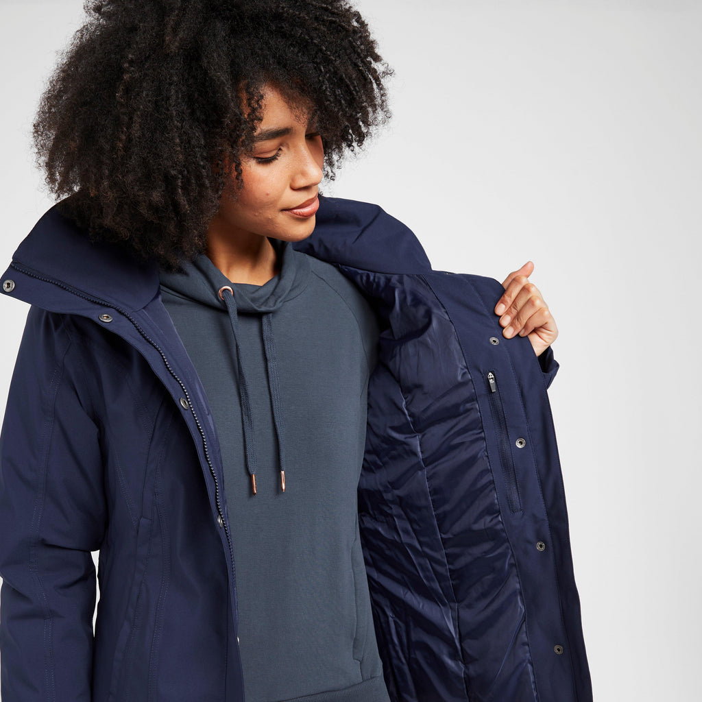 Womens Kayla Waterproof Jacket Navy