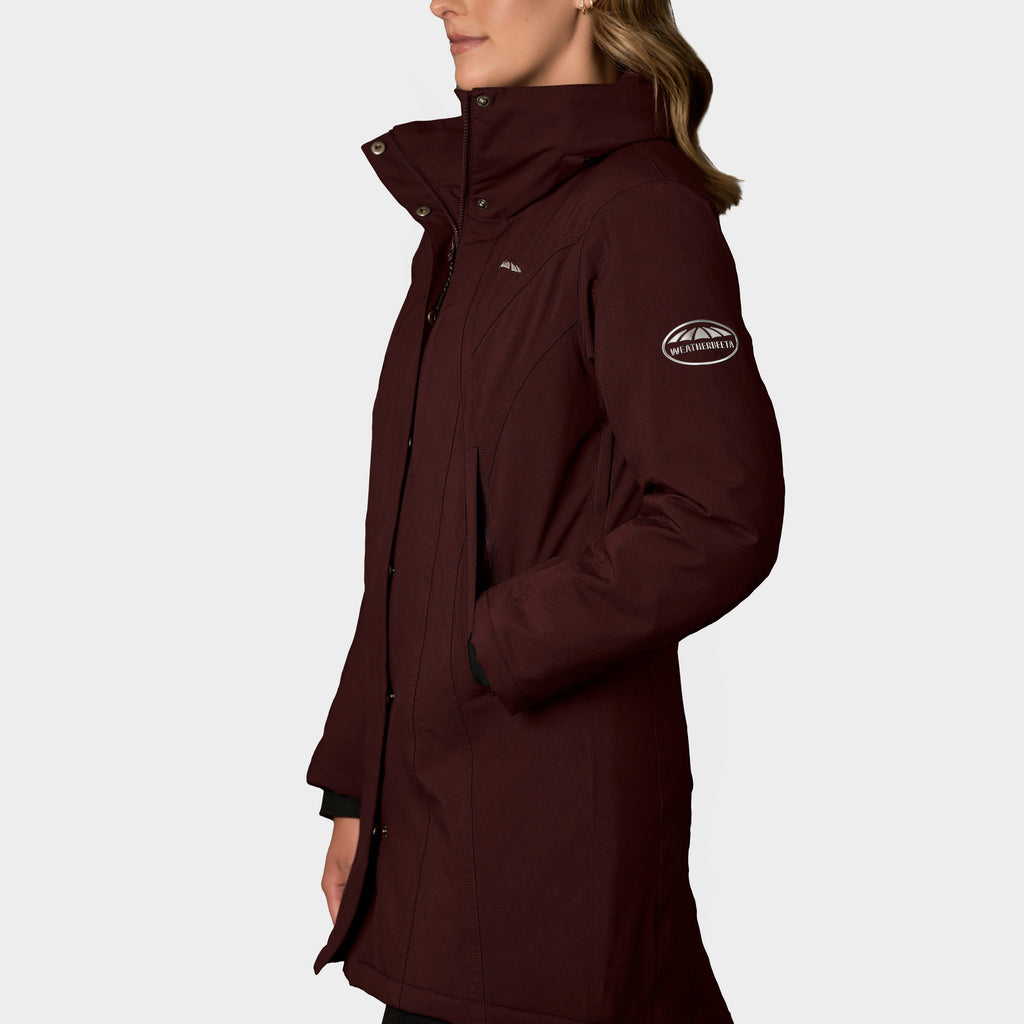 Womens Kyla Waterproof Jacket Mulberry