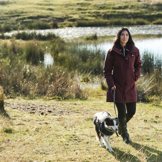 Womens Kyla Waterproof Jacket Mulberry