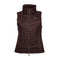 Womens Gia Puffer Vest Mulberry