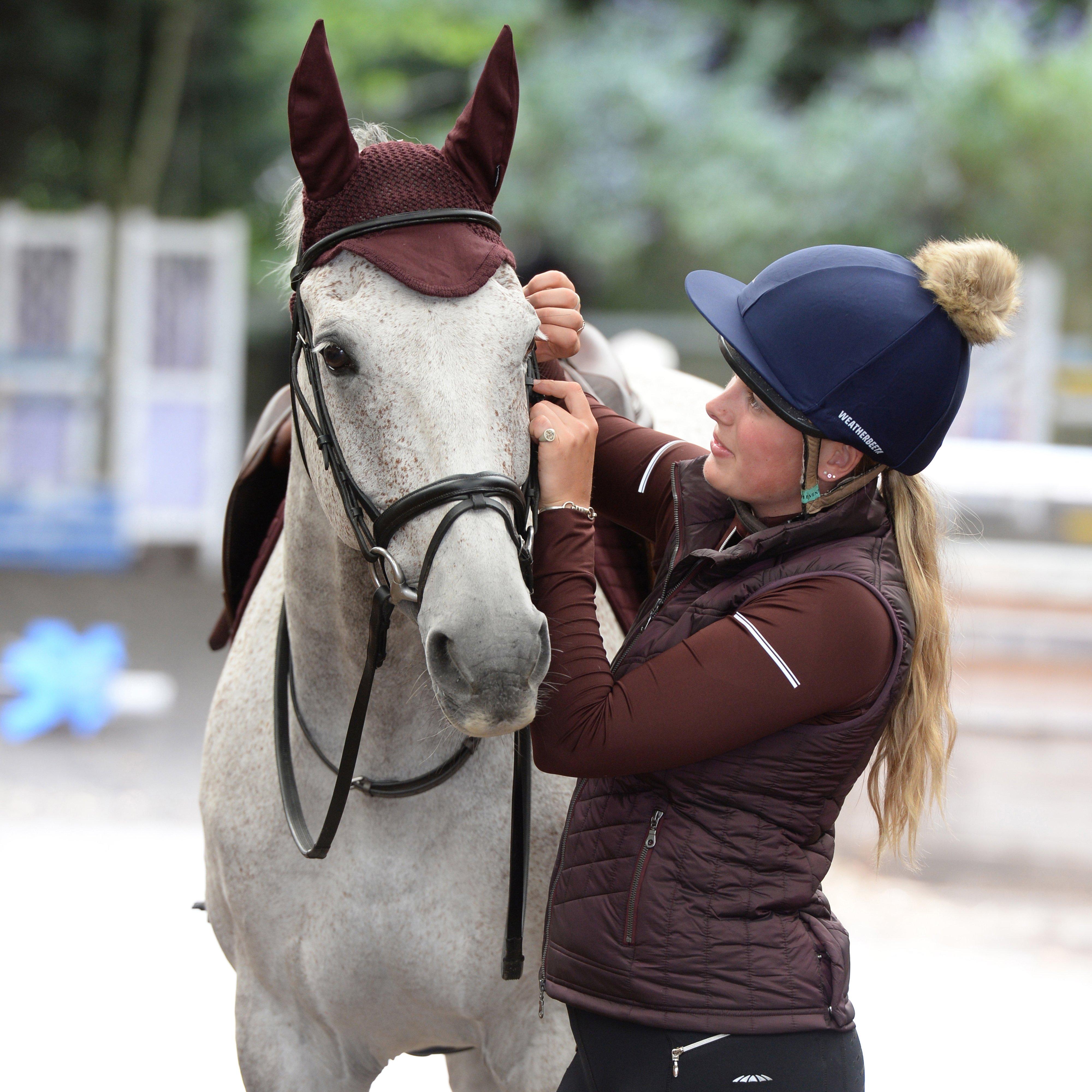 Womens Gia Puffer Vest Mulberry