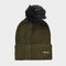 Womens Knit Beanie Olive