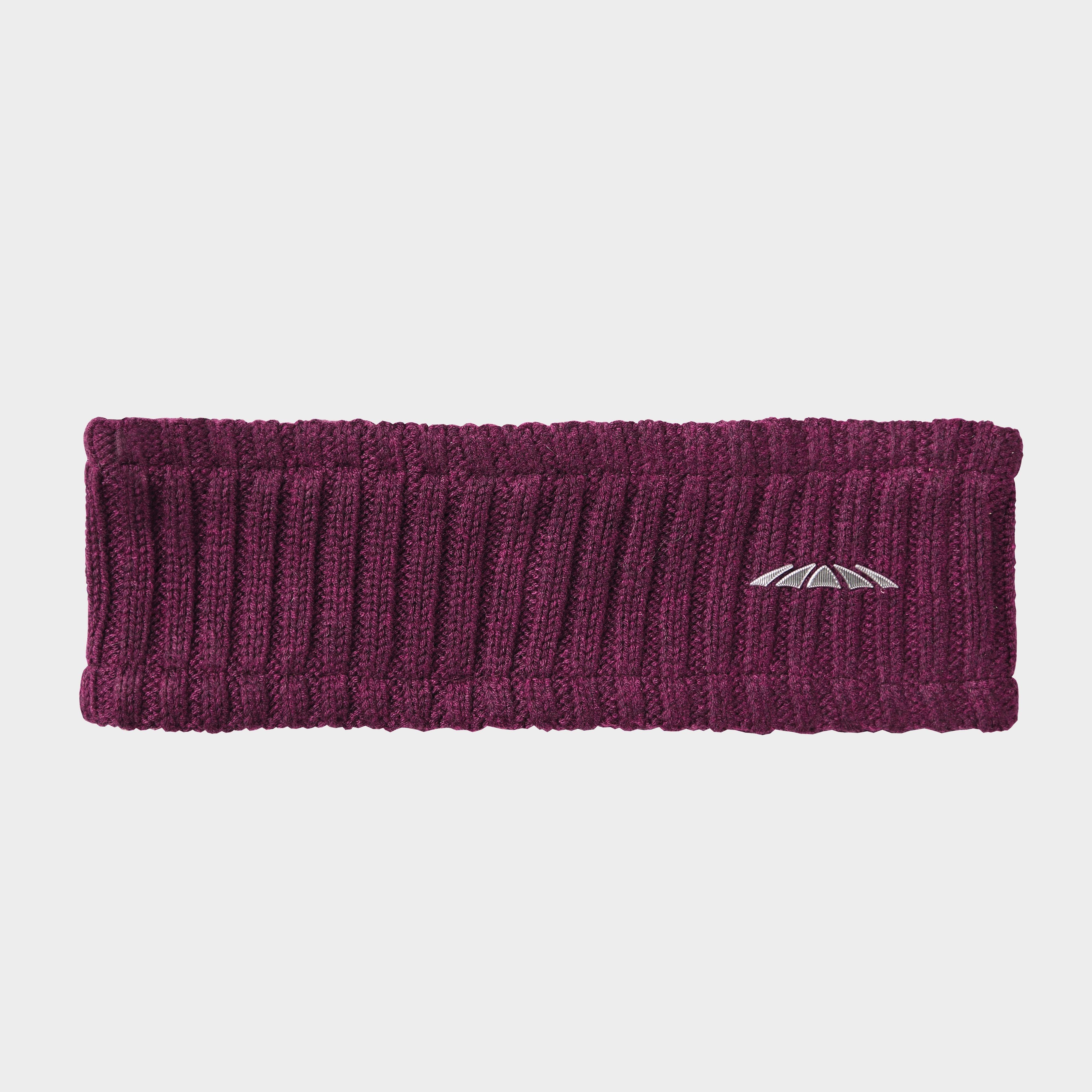 Womens Knit Headband Mulberry