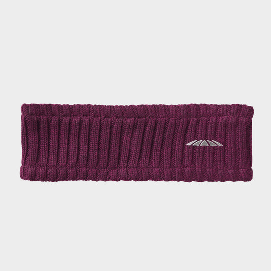 Womens Knit Headband Mulberry