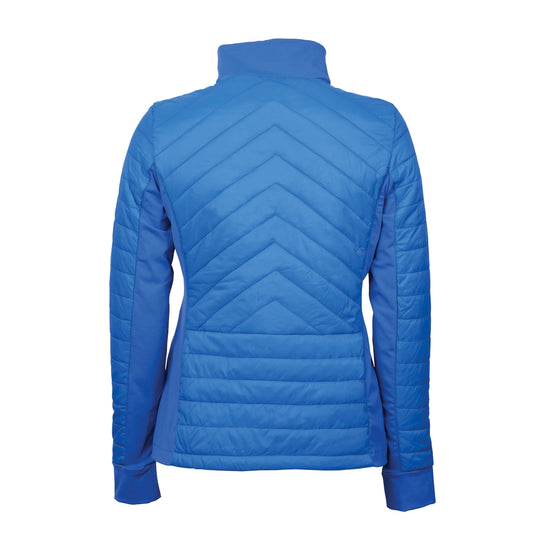 Womens Lia Hybrid Quilted Jacket Cobalt