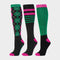 Womens 3 Pack Socks Emerald Argyle