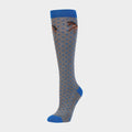 Womens Socks Cobalt Horse