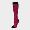 Womens Socks Red Dogs