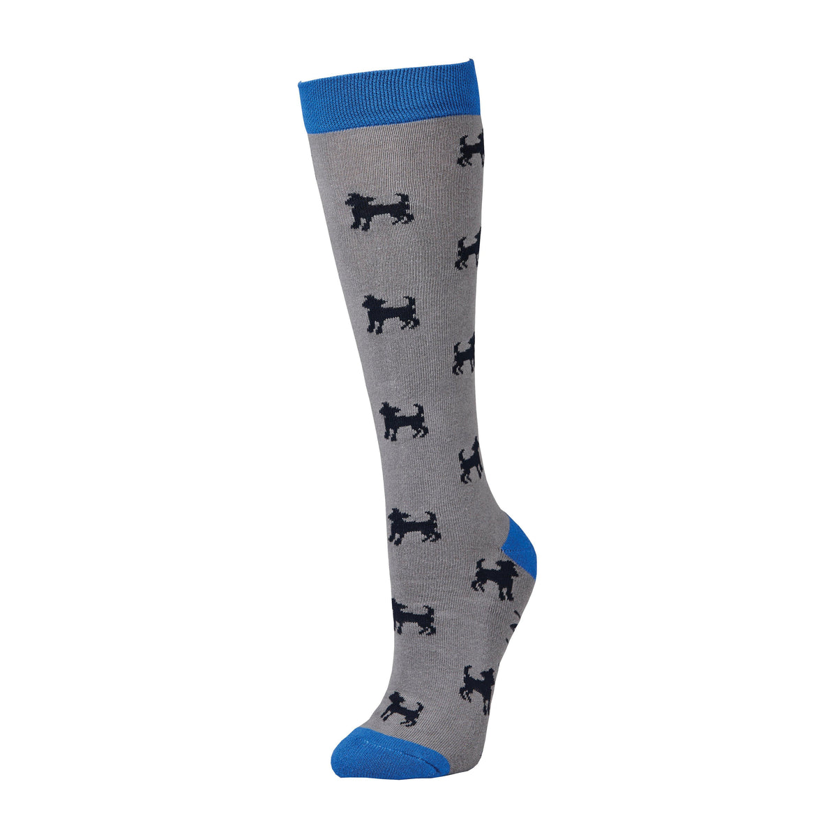 Womens Socks Cobalt Dogs