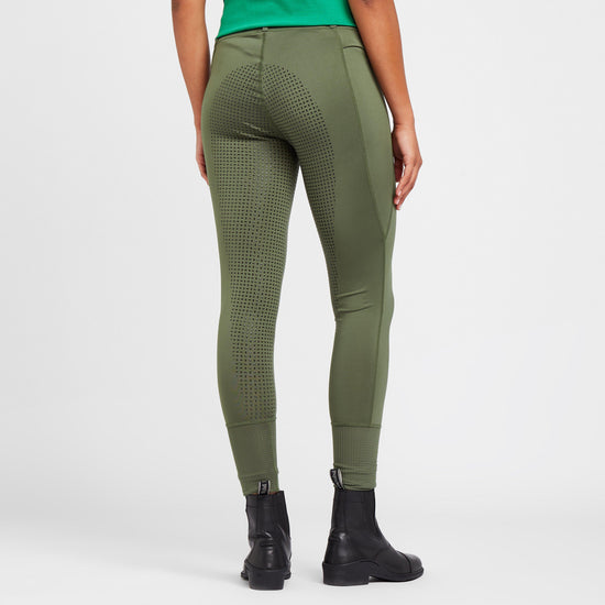 Womens Cool It Everyday Riding Tights Green