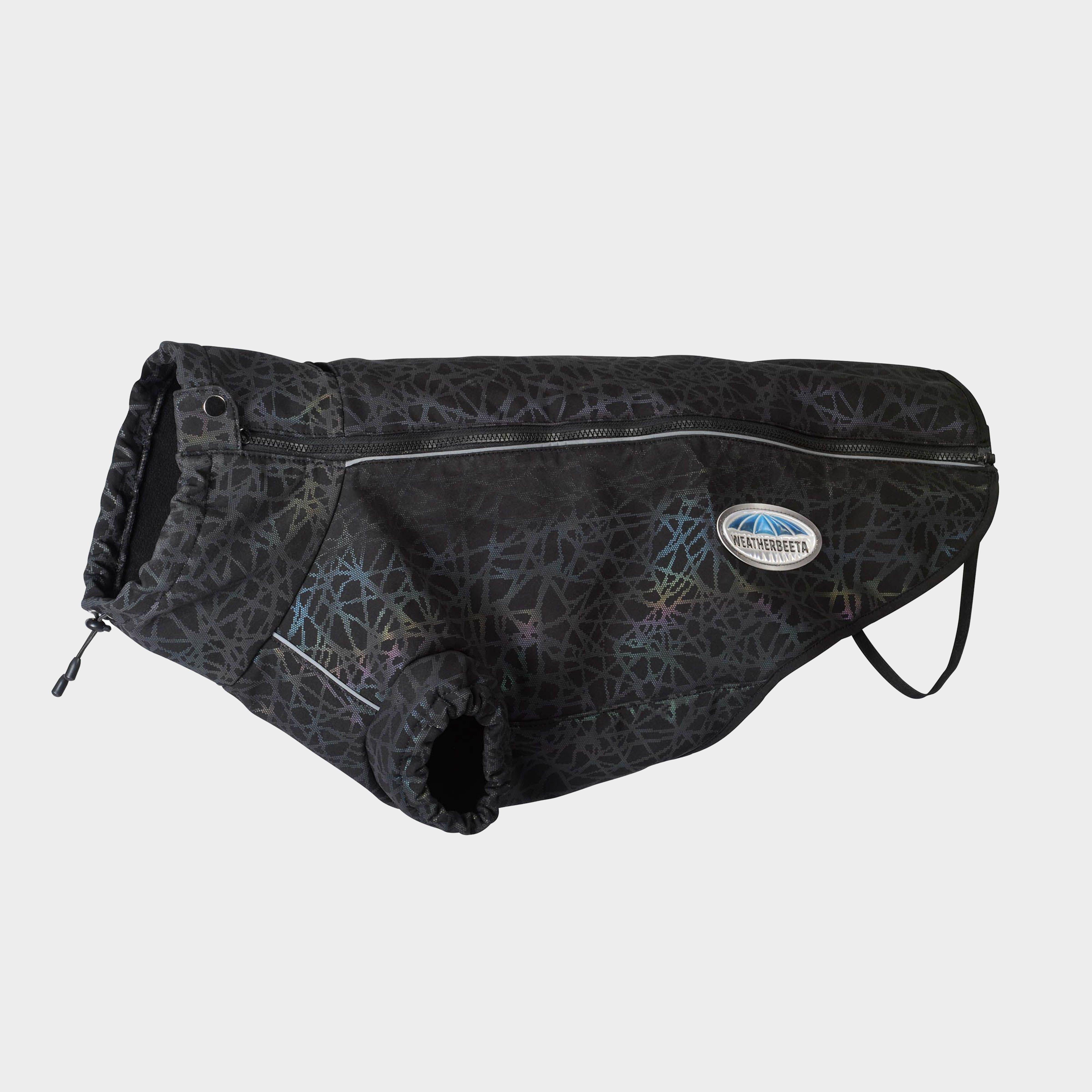ComFiTec Reflective Active Dog Coat Black