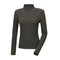 Womens Sam Ribbed Long Sleeved Shirt Black Olive