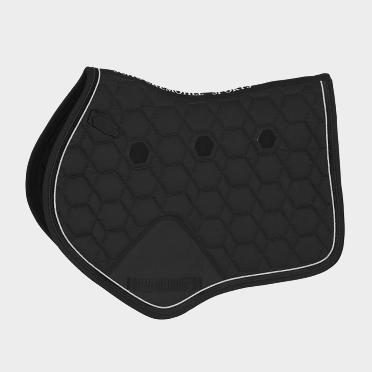 Power Show Jumping Saddle Pad Black