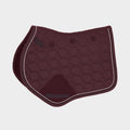 Power Show Jumping Saddle Pad Wine