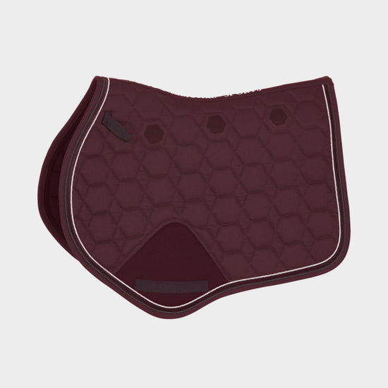 Power Show Jumping Saddle Pad Wine