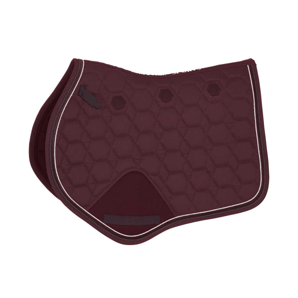 Power Show Jumping Saddle Pad Wine