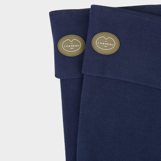 Adults Fleece Boot Liners Navy