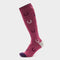 Womens Lite Long Socks Pink Horseshoes