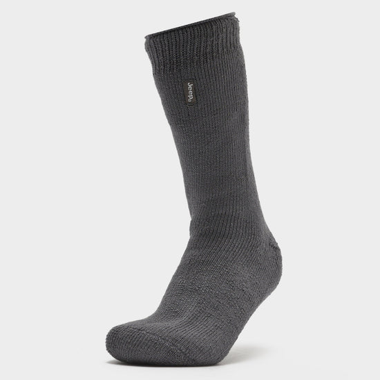Mens Thermal Brushed Socks Grey