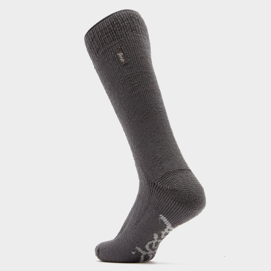 Womens Thermal Brushed Socks Grey