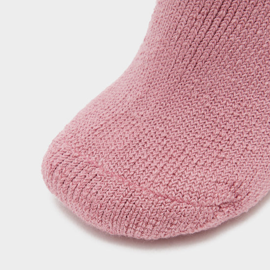 Womens Thermal Brushed Socks Pink