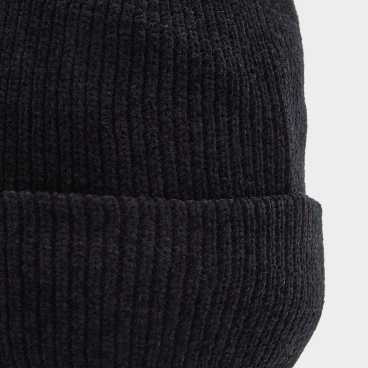 Womens Chenille Thermal Hat Black
