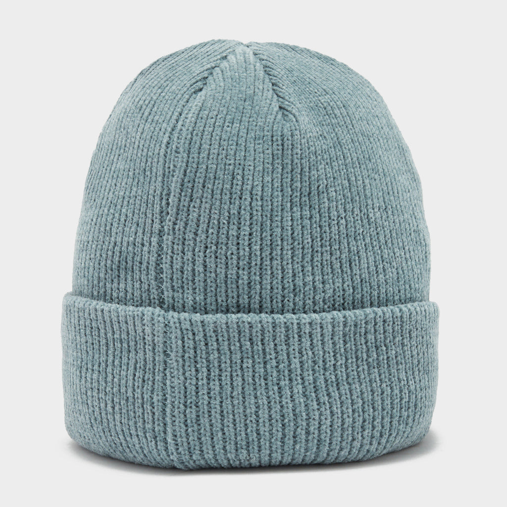 Womens Chenille Thermal Hat Grey